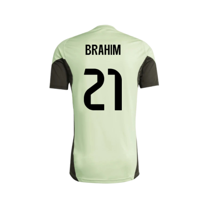 Official 2025-2026 Real Madrid Training Tee (Almost Lime) - Kids (Brahim