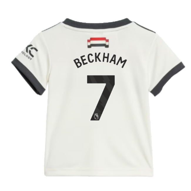 Authentic Licensed Man Utd Beckham 7 2024 2024-2025 Man Utd Third B...