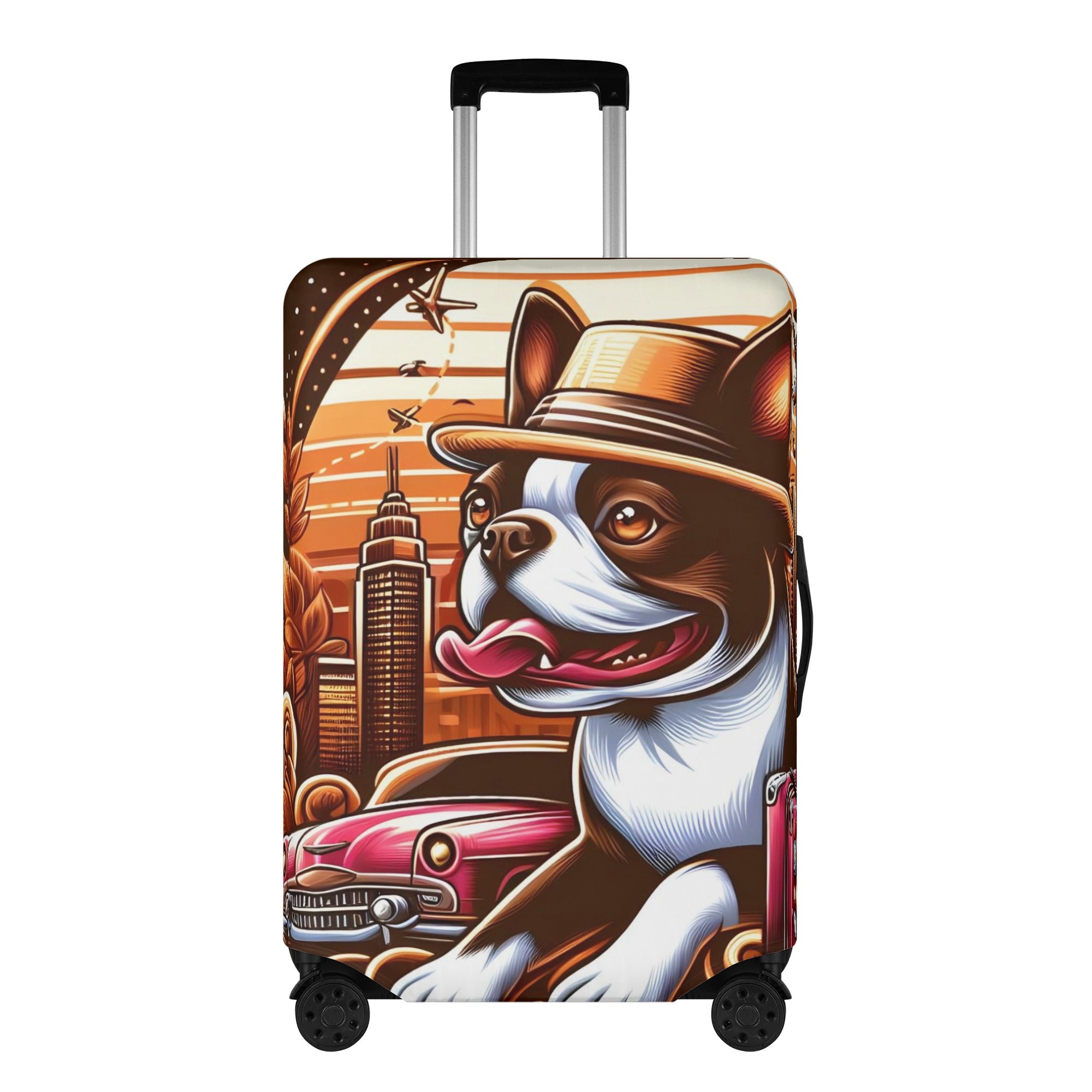 High-Quality Pixie - Luggage Cover For Boston Terrier Lovers for Casual