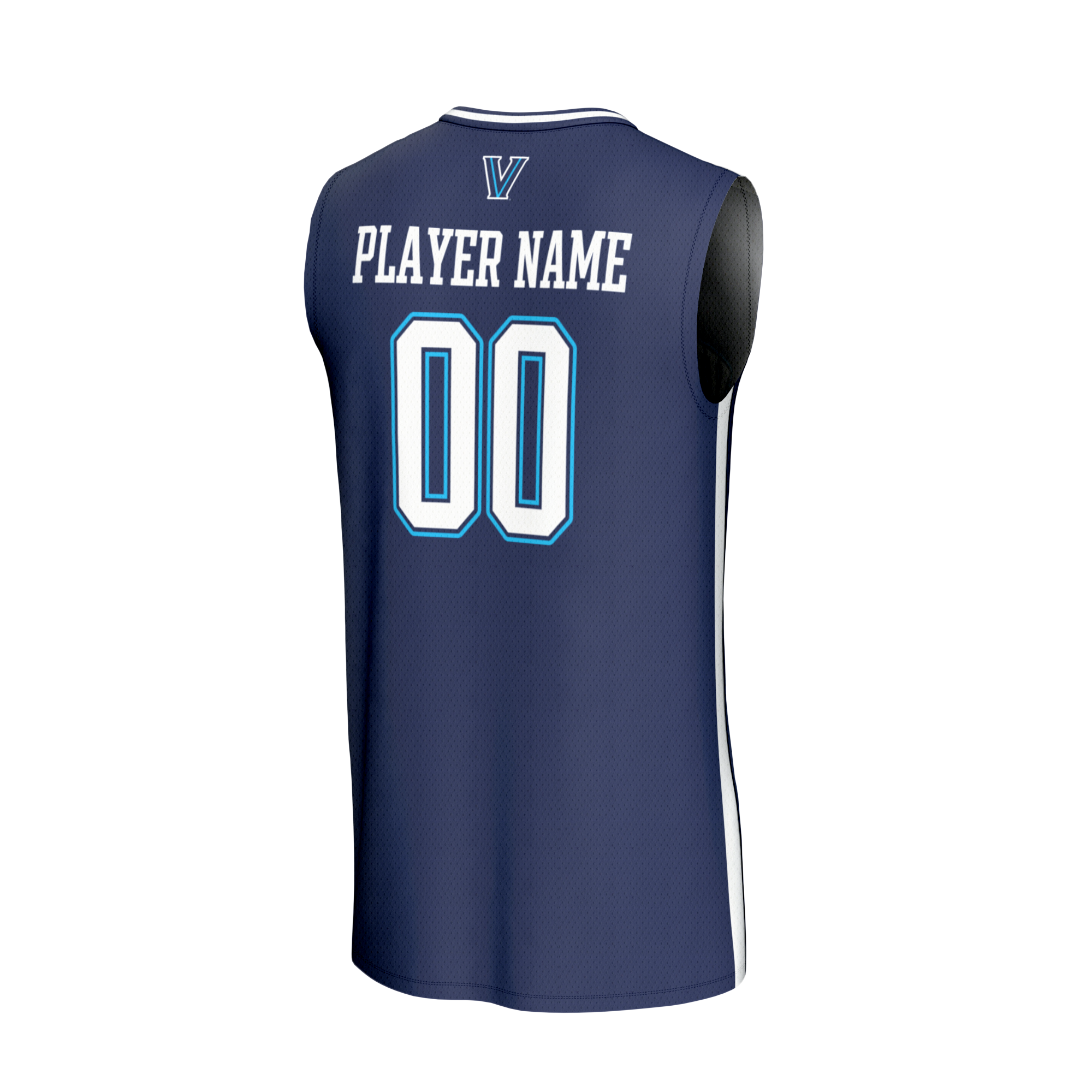[NJP] Villanova Wildcats GameDay Greats Unisex Lightweight Collegiate Women's Basketball NIL Pick-A-Player Fashion Jersey - Navy