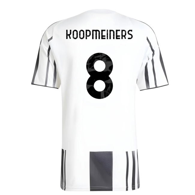 2025-2026 Juventus Home Shirt (Koopmeiners 8)