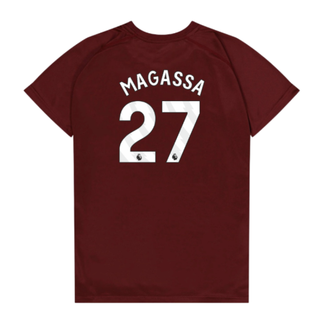 True Football West Ham United Poly T Shirt Claretblue Kids Magassa ...