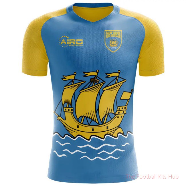 2025-2026 Saint Pierre and Miquelon Home Concept Football Shirt