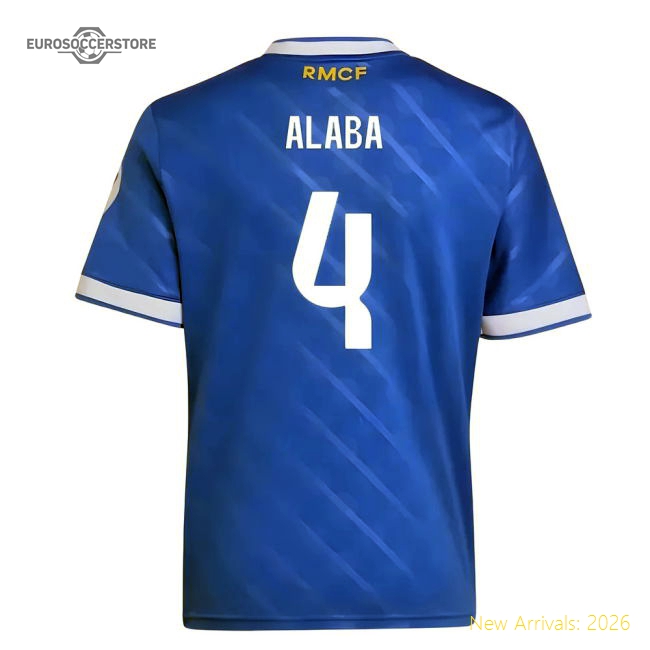 2025-2026 Real Madrid Third First-class Jersey Alaba Advanced Textile