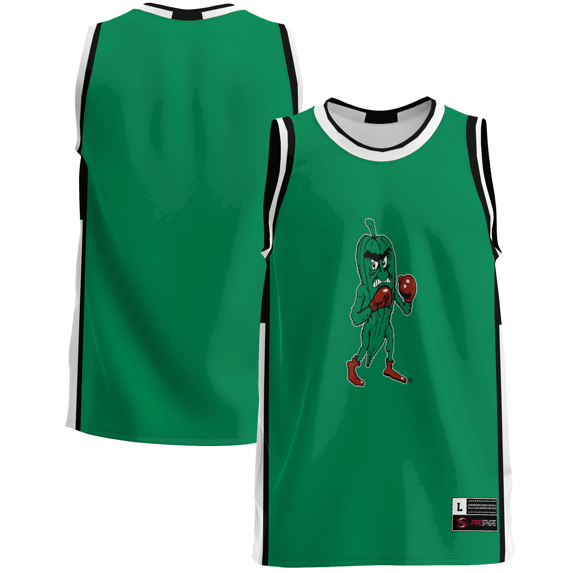 [NJP] Women's Delta State Statesmen GameDay Greats Lightweight Basketball Jersey - Green