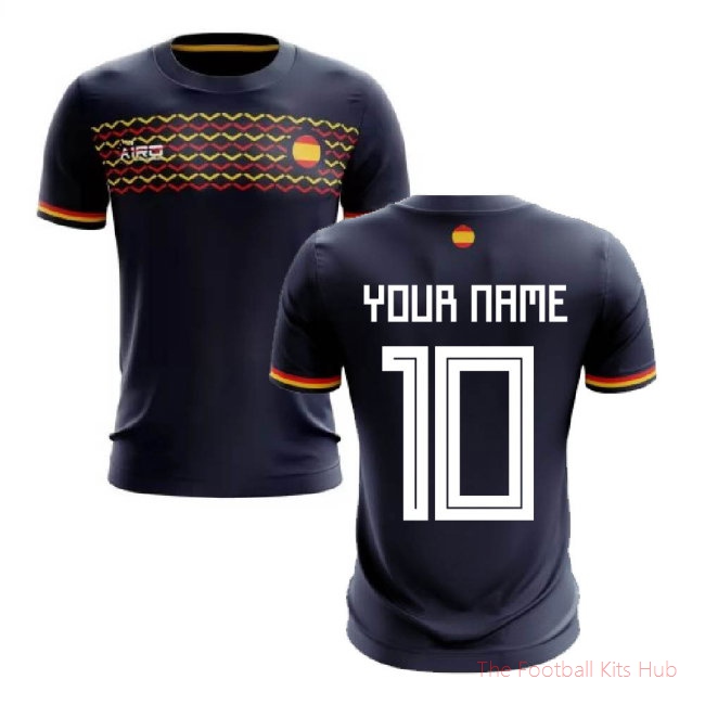 [EFS] 2025/26 Spain Away Football Shirt (Your Name)