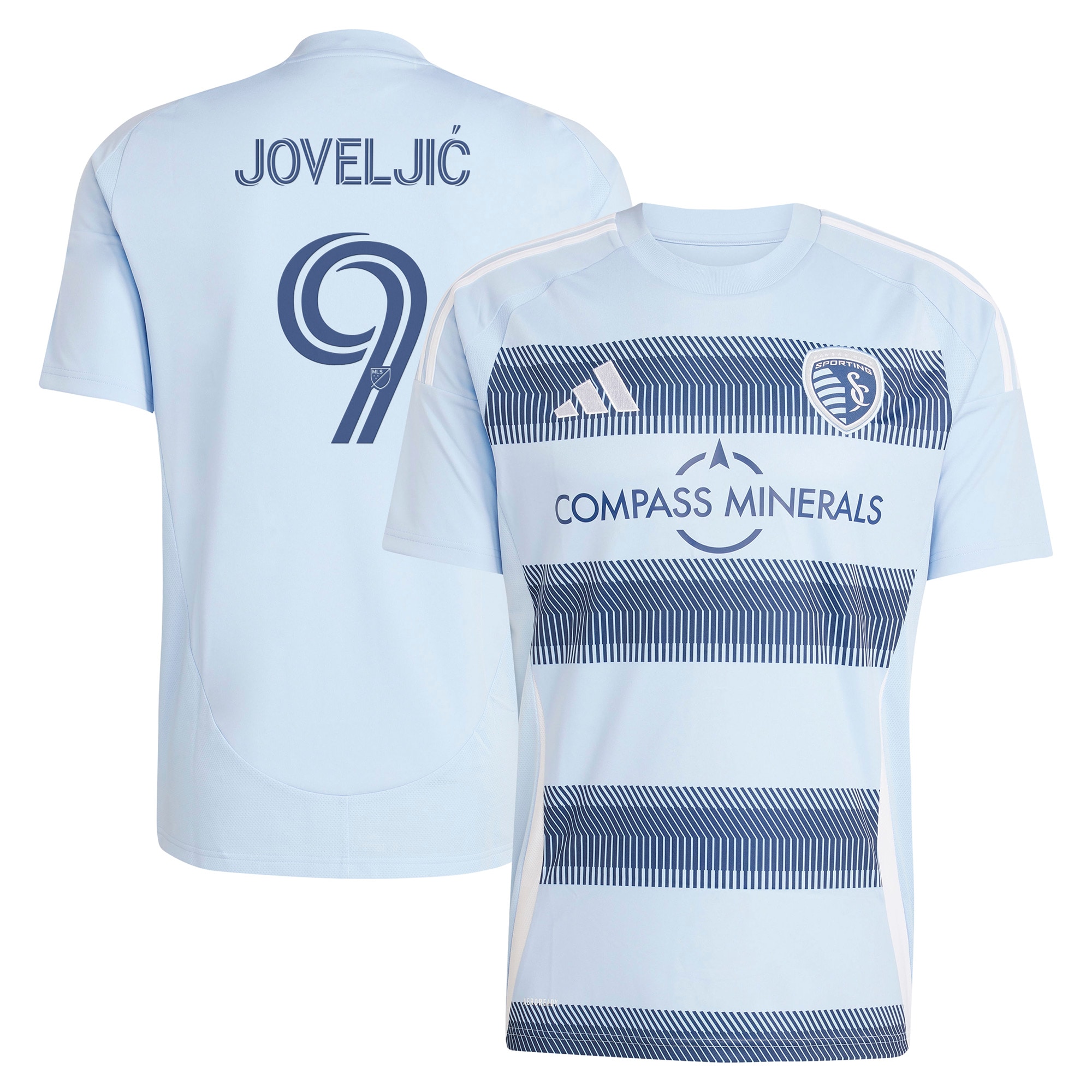 [ESK] Dejan Joveljic Sporting Kansas City 2025 One KC Replica Player Jersey - Light Blue