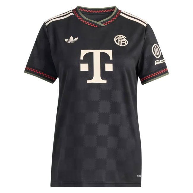 2025-2026 Bayern Munich Third Shirt - Womens Reinforced Seams