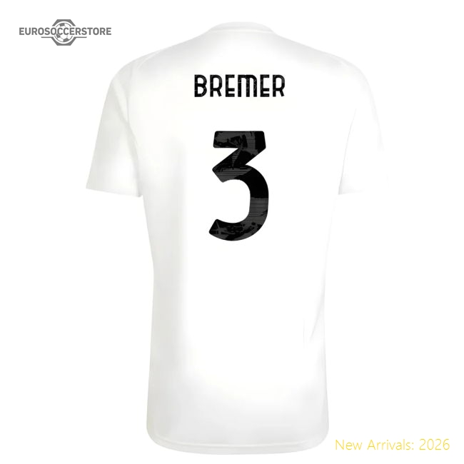 First-class 2025-2026 Black And Whites Training Tee (white) (bremer 3)