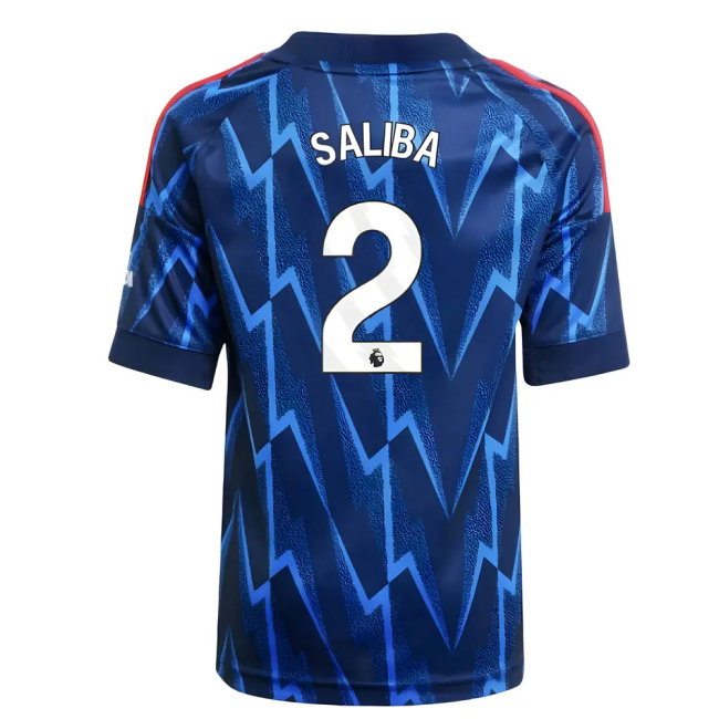 2025-2026 Arsenal Away Mini Kit (Saliba 2)