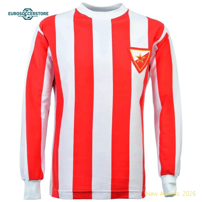 Comfortable Kids Football Team Star Belgrade Jersey 2025-2026