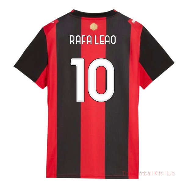 Performance AC Milan 2026-2027 Home Shirt (Womens) (Rafa Leao 10)