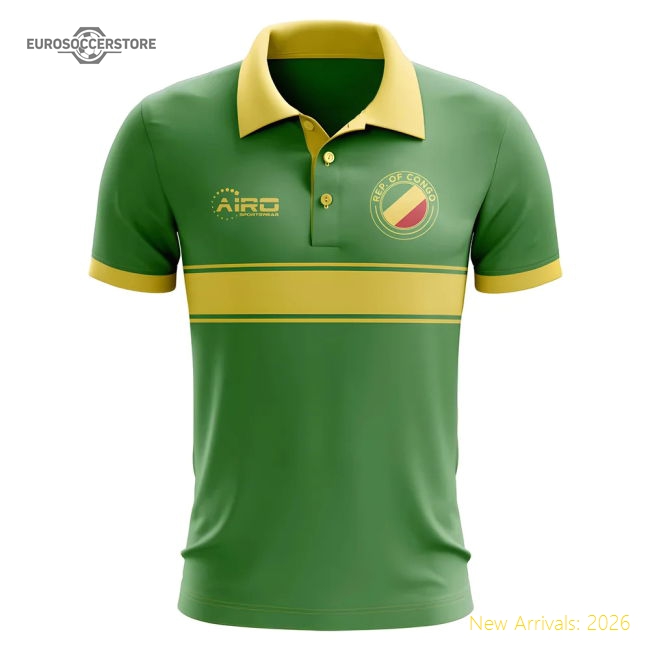 Premium Congo Concept Stripe Polo Shirt (green) - Reasonable Price