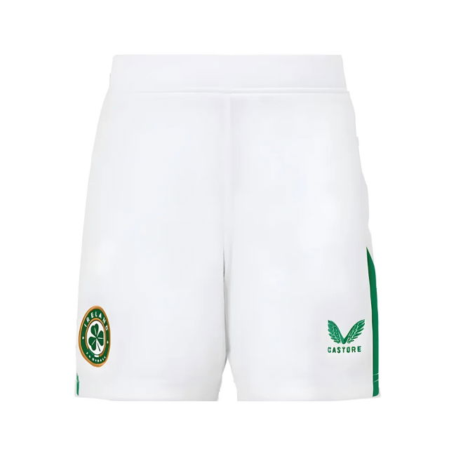 2024-2025 Republic Of Ireland Home Shorts (Kids) Netherlands