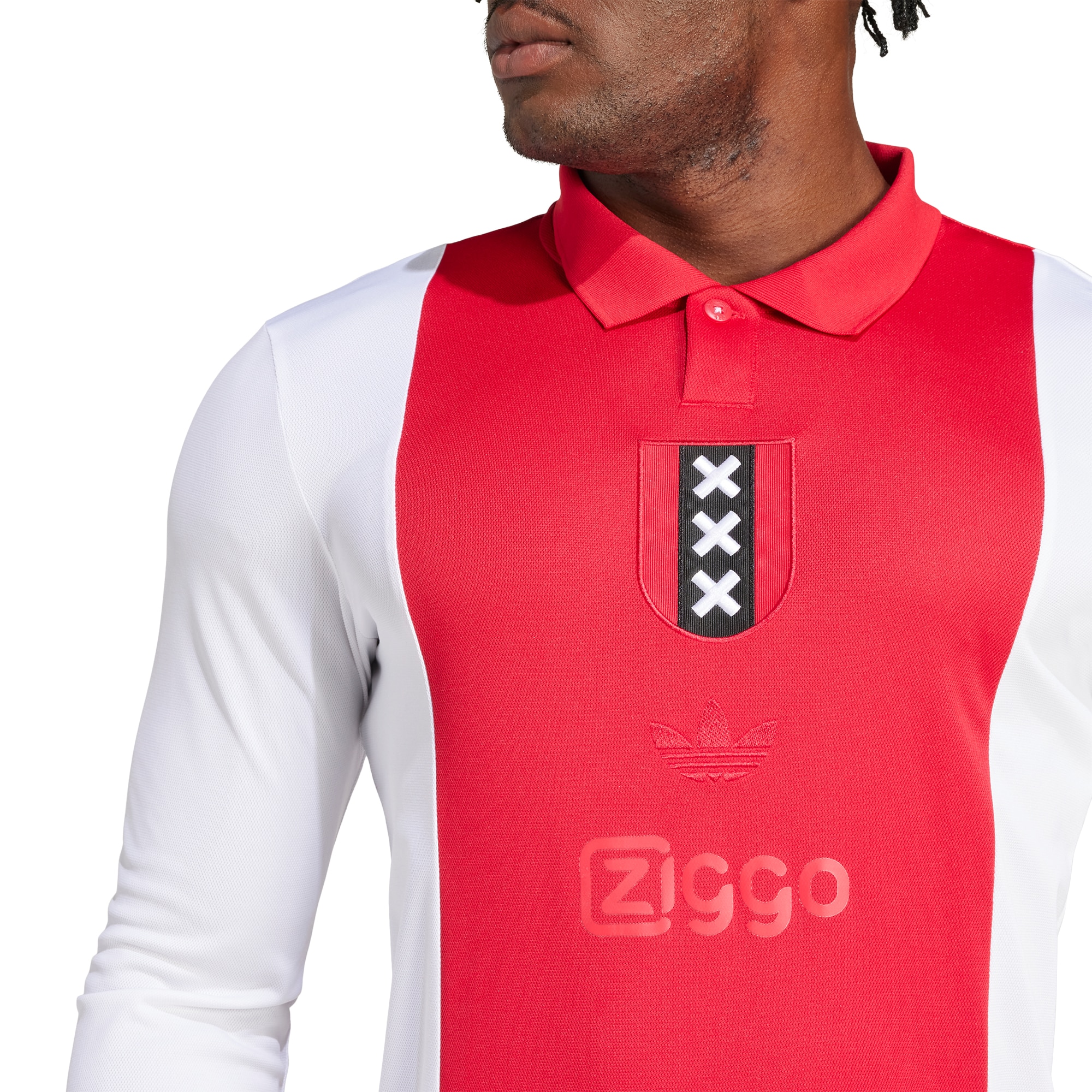 [SJH] Ajax Originals 125th Anniversary Replica Long Sleeve Jersey - White