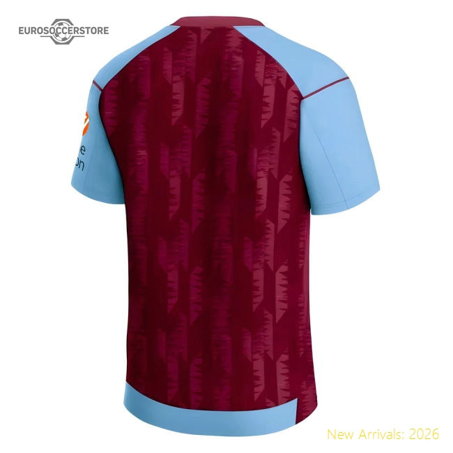 Official 2023-2024 Aston Villa Home Shirt - Premium Quality Football