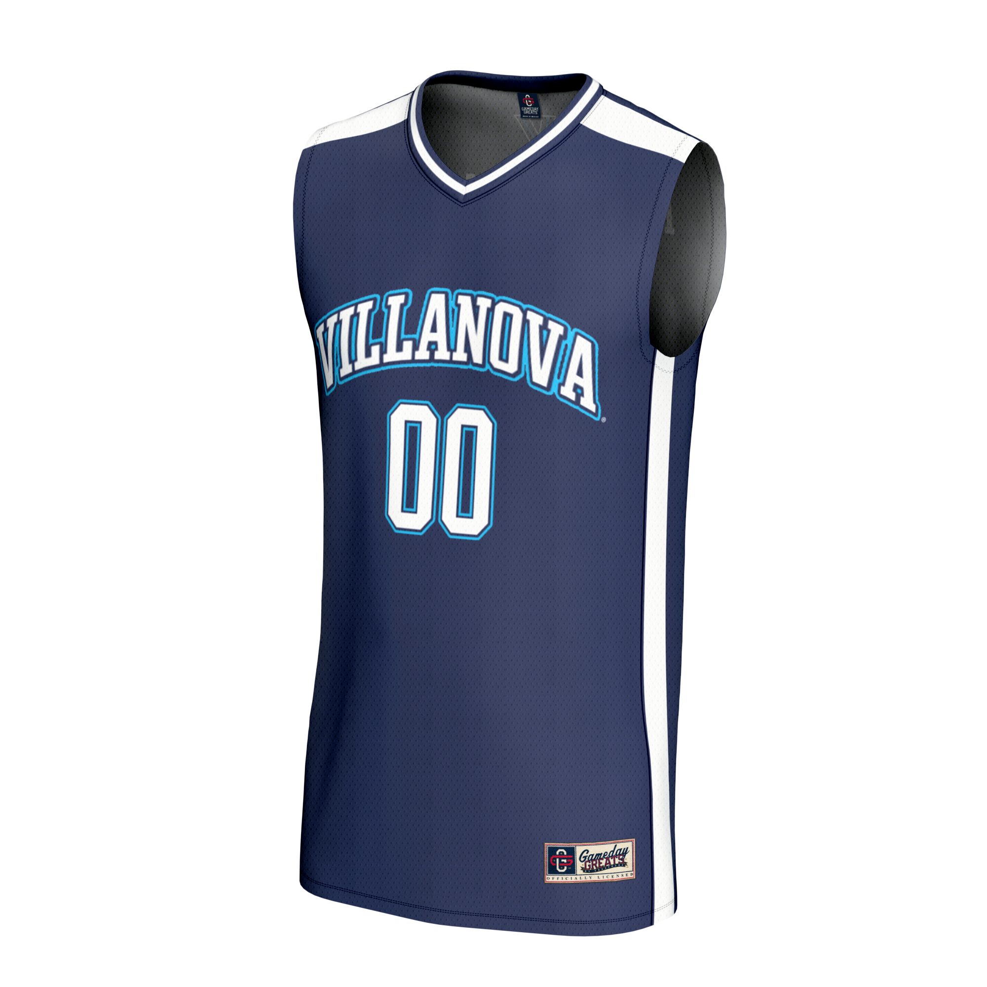 [DDG] Villanova Wildcats GameDay Greats Youth Lightweight Collegiate Men's Basketball NIL Pick-A-Player Fashion Jersey - Navy