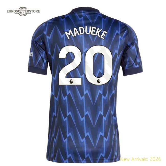 Arsenal Madueke Elegant Womens Jersey Smart Fabric Flattering