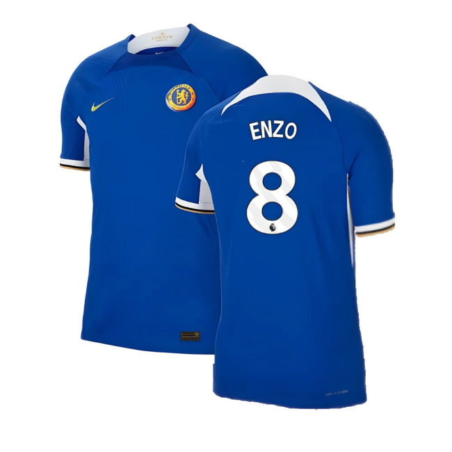 Top Tier Chelsea Chelsea Home Authentic Shirt Enzo #8 2024-2025 Se...
