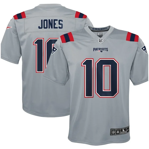 New England Patriots Game NFL Jersey - Gray | Top-Grade Football Ap...