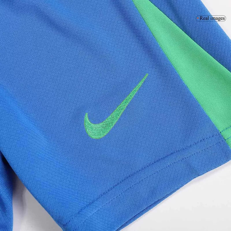 Brazil Kid¡®s Home Soccer Jerseys (Jersey+Short) Kit 2024Authentic Kit