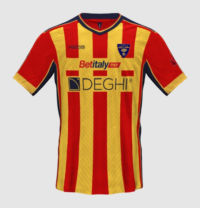 Genuine Elite Elite Quick Dry US Lecce 2425 Home Jersey Shirt