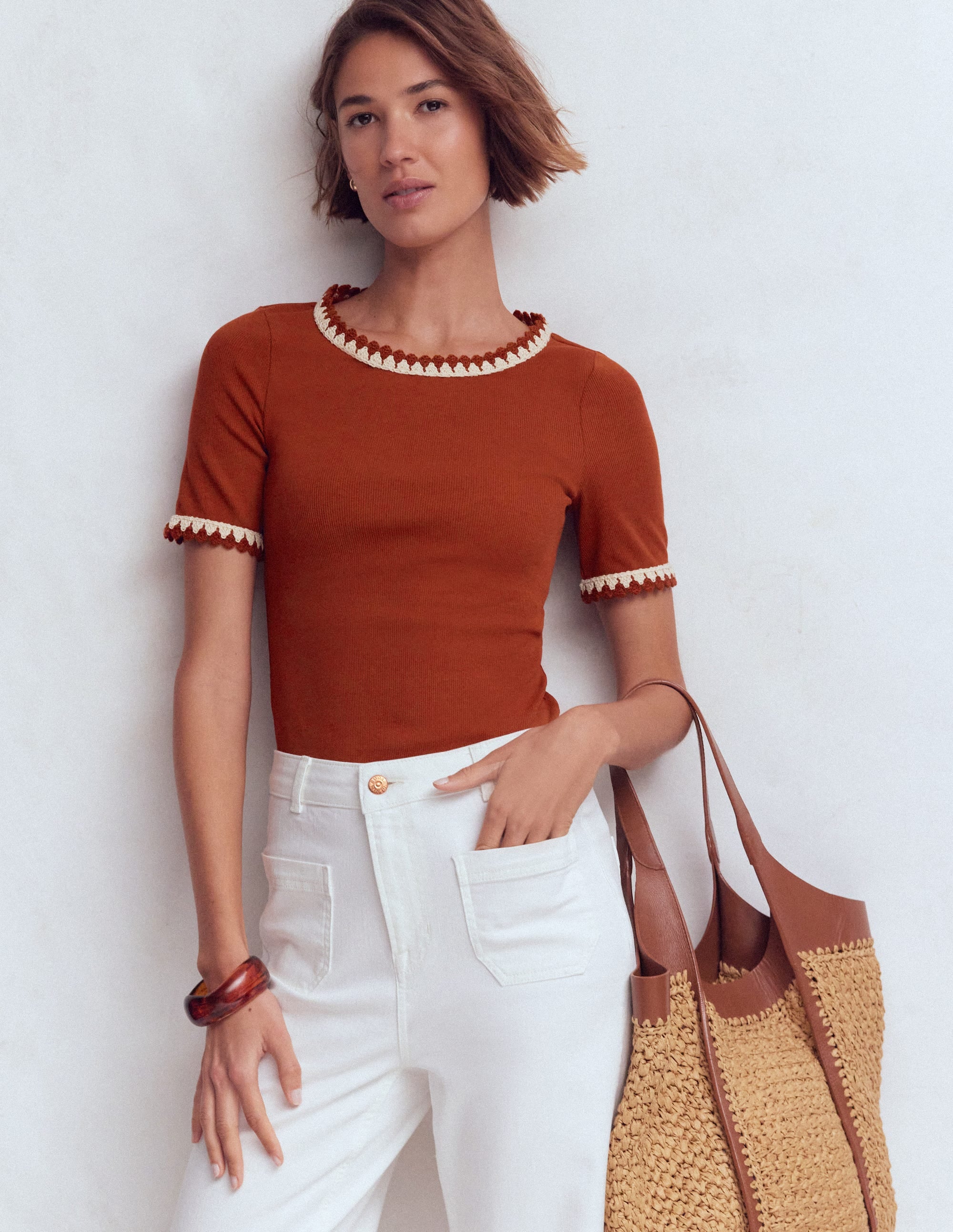 Maddie Trim Detail T-Shirt