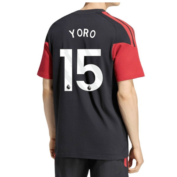 [LLS] 2026-2027 Man Utd Tiro Training Tee (Black) (Yoro 15)