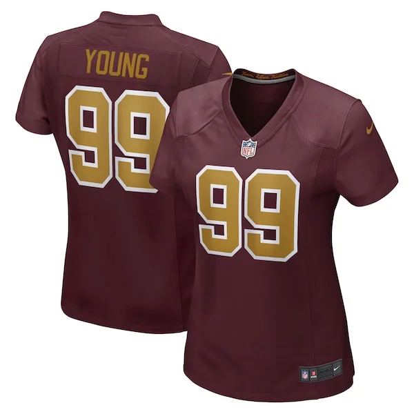 Performance None Game Jersey - Premium Burgundy NFL Fan Jersey | Ga...