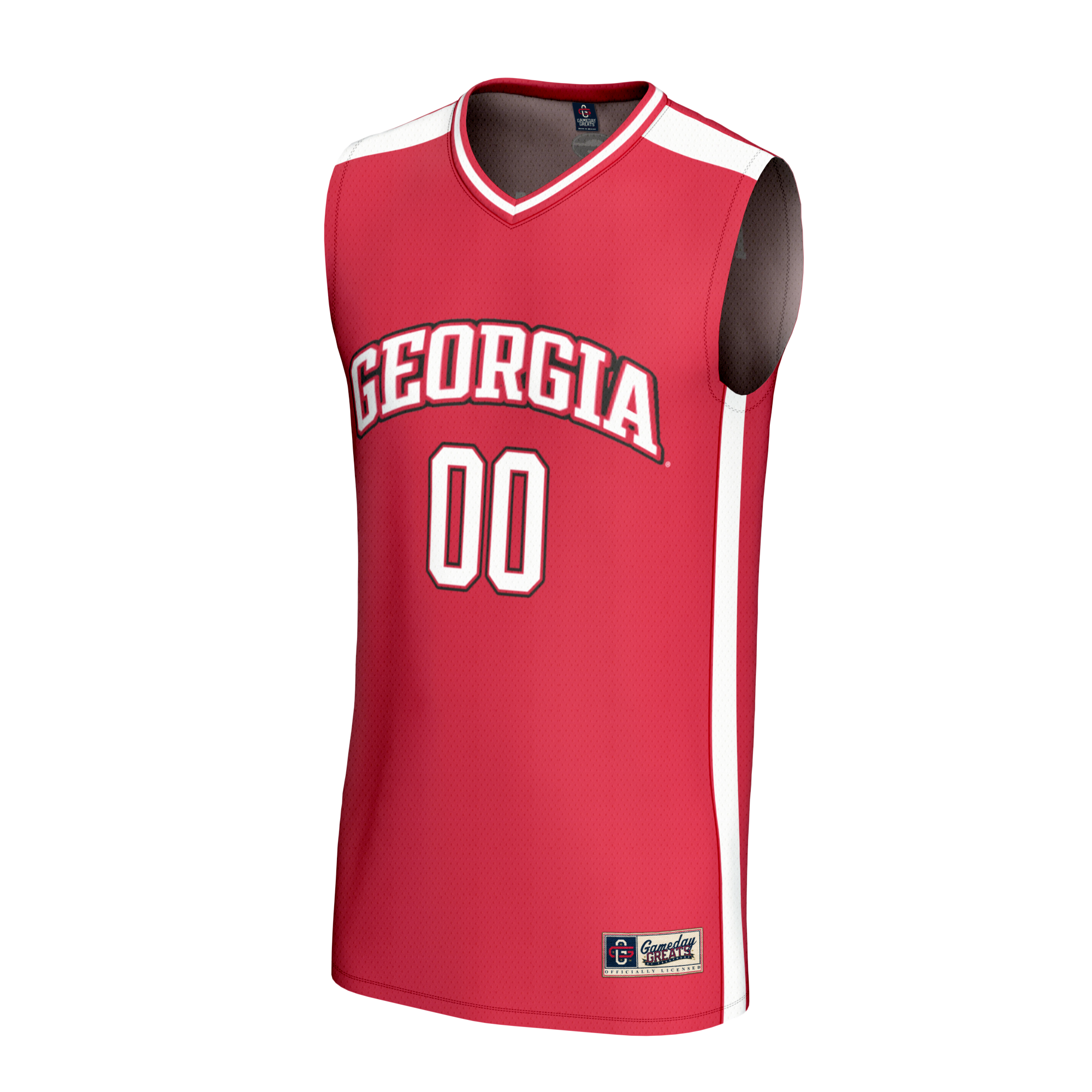 [DDG] Georgia Bulldogs GameDay Greats Unisex Lightweight Collegiate Women's Basketball NIL Pick-A-Player Fashion Jersey - Red