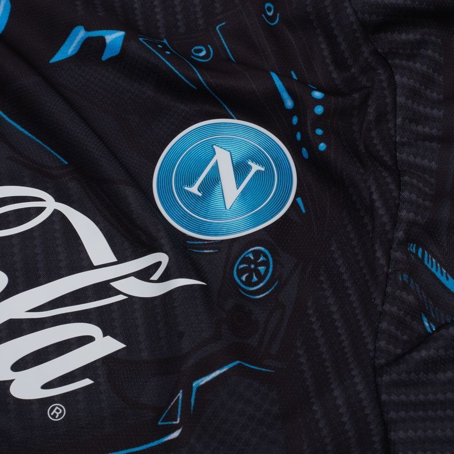 Napoli Training T Shirt Ebony Supporter Version