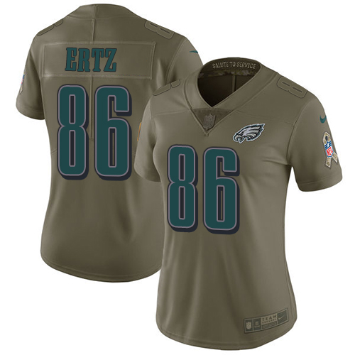 NFL PHI Eagles #86 Zach Ertz Limited Team Color Jersey - Fan Favorite