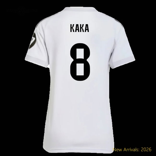 Real Madrid 2024-25 Home Fan Version For Women (Kaka Soccer Jersey