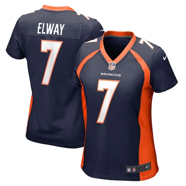 None John Elway  Jersey - Navy | NFL Player Jersey | NFL Football
