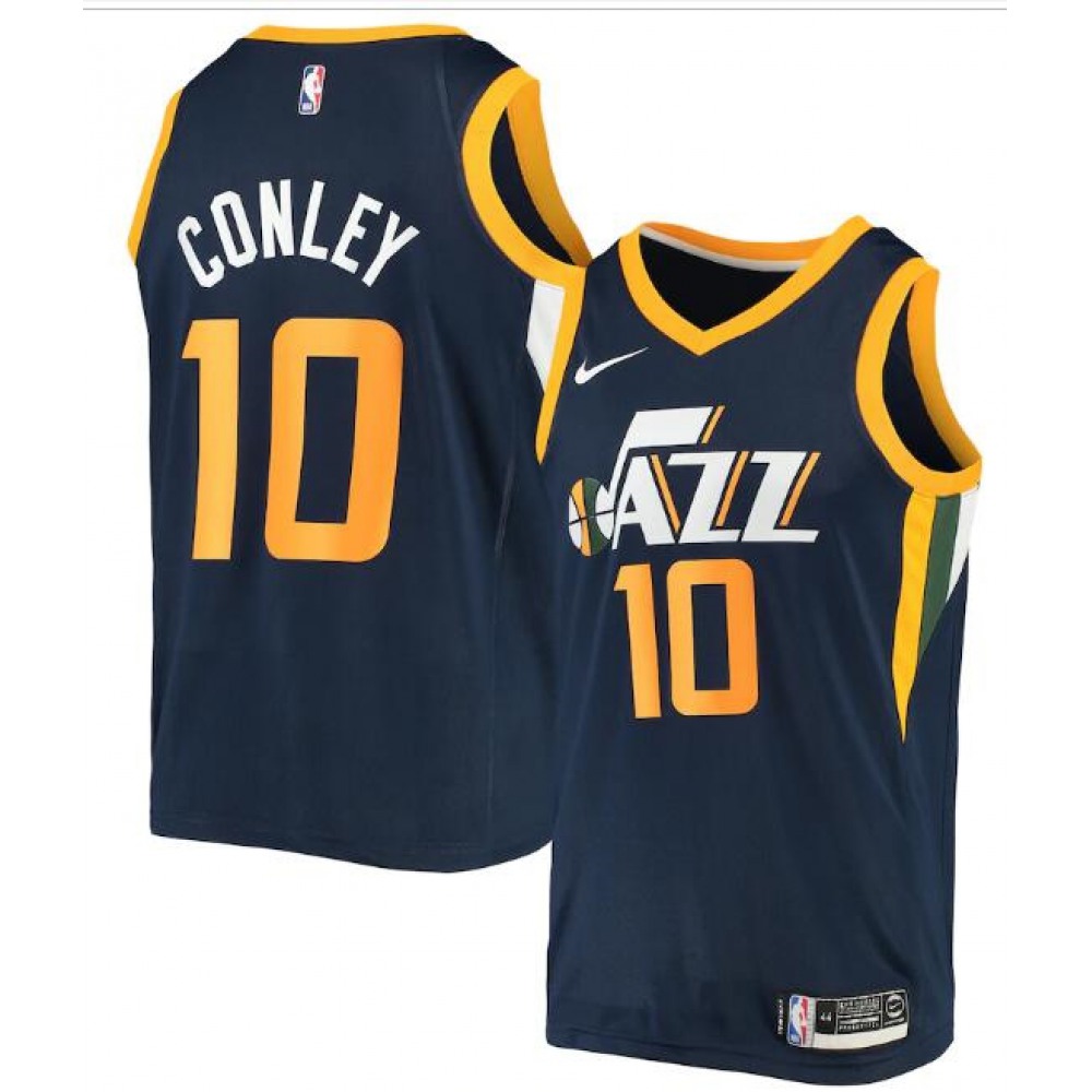 Performance Performance Men's Jazz #10 Mike None Basketball Jersey