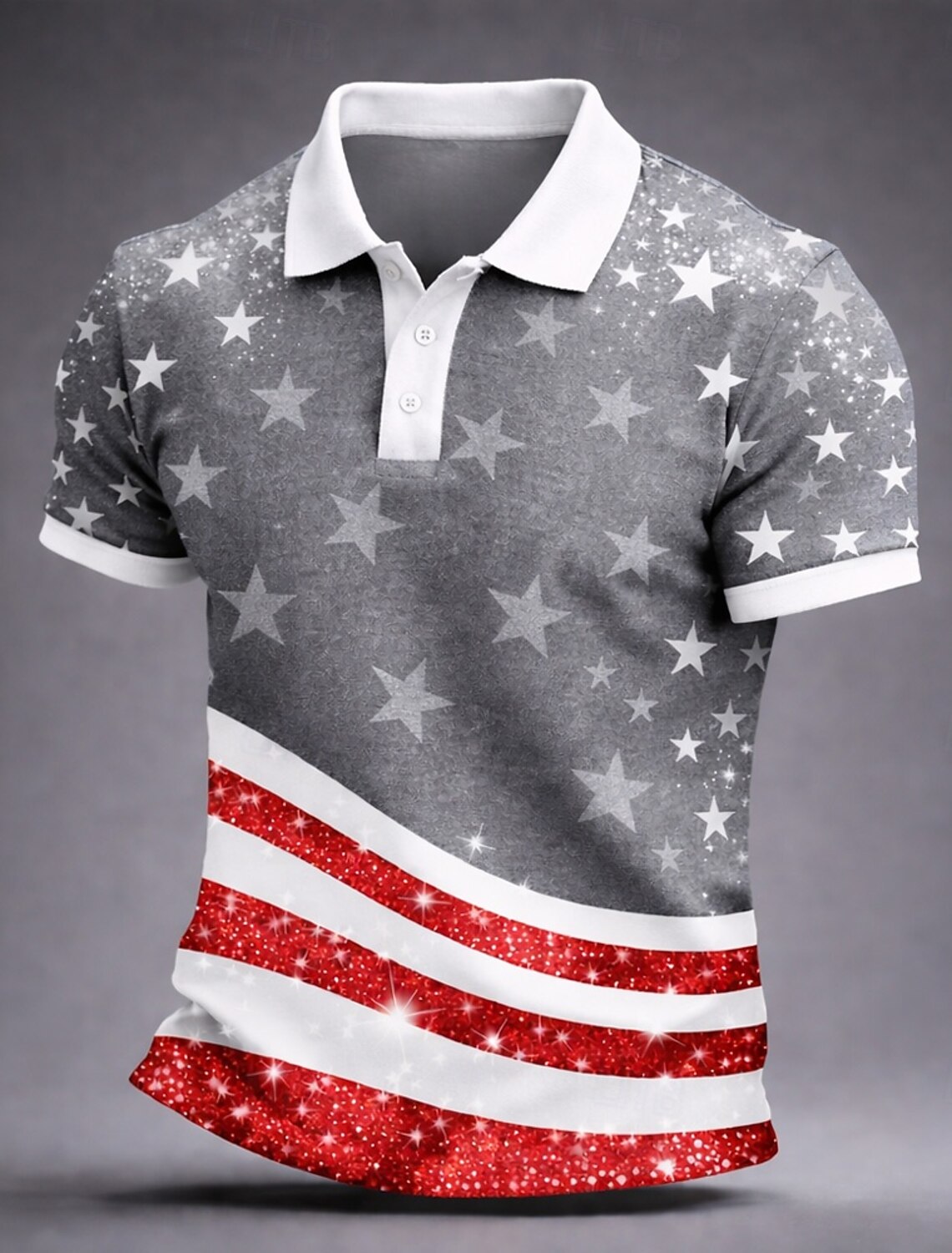 4th of July 2026 250th Memorial Day Men's Patriotic Designer Patriot US Flag T-Shirt