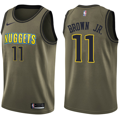 Nuggets Green Nike Nuggets #11 Nike Jersey - Reasonably Priced