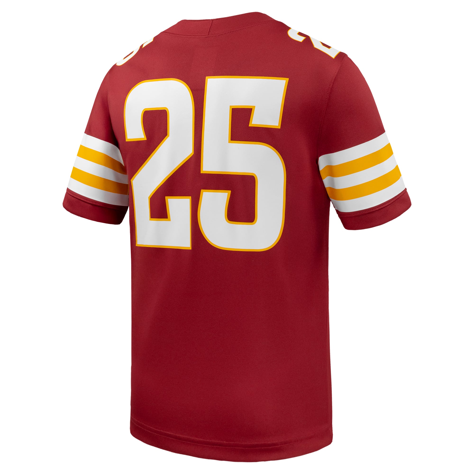 Men's #24 Cardinal Iowa State Cyclones Game Football Jersey