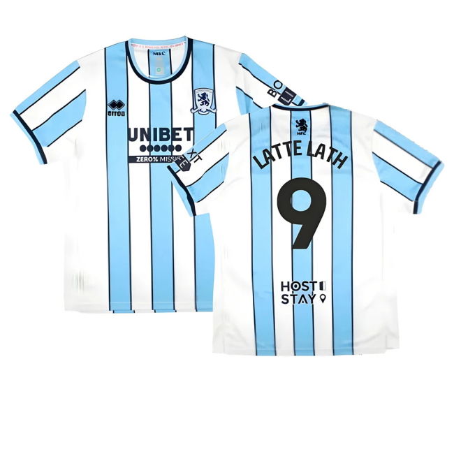 Authentic Football Middlesbrough Away Shirt Latte Lath #9 Professi...