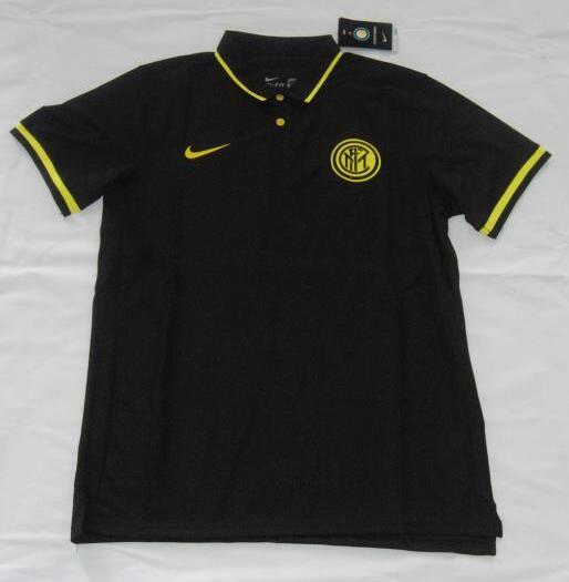 Inter Milan Black 2016-17 Polo Shirt - Official Replica 16736