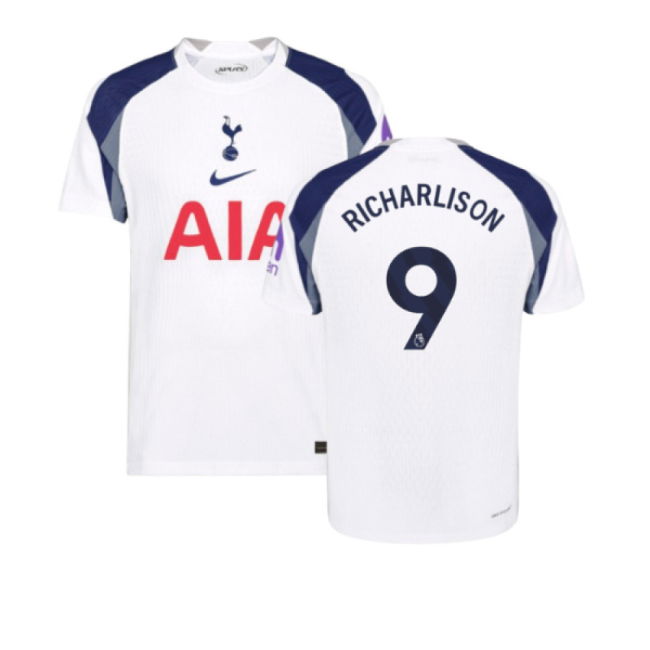 Tottenham Home Football Shirt 2025-20 - Richarlison 9 L M S