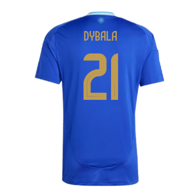 2024-2025 Argentina National Team Football Squad Away Shirt Dybala 21