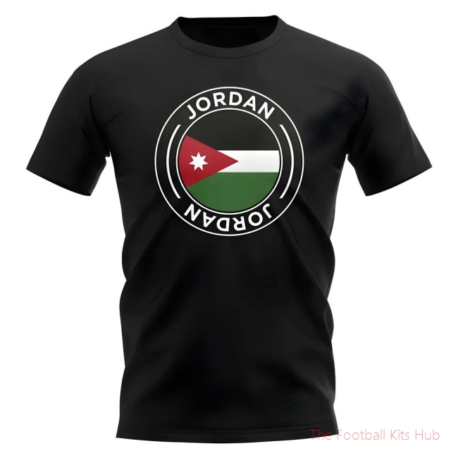 Jordan Football Badge T-Shirt (Black)