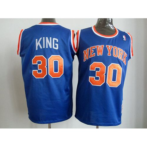 Mitchell And Ness Knicks Blue York Knicks #30 Jersey - Discounted