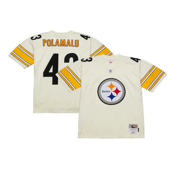 Pittsburgh Steelers Legacy NFL Jersey - Cream | High-Quality Footba...