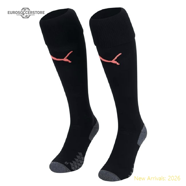 Premium 2019-2020 Manchester City Away Football Socks Black (kids)