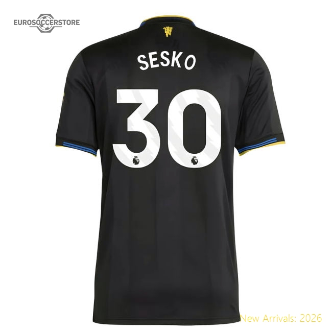 Premium 2025-2026 Man Utd Authentic Third Shirt (sesko 30)