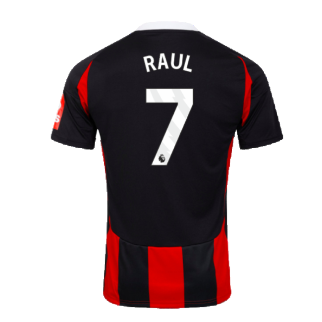 Fulham Fulham Away Shirt Kids Raul #7 Premium Quality Fan Gear Lat...