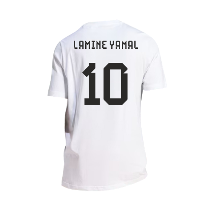 Lamine Yamal 10 Spain A Team Pro Level Home Player Jersey