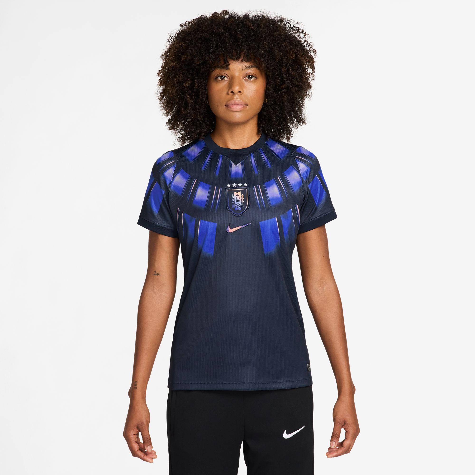 [JED] Youth Uruguay National Team Women's 2026 Away Stadium Replica Jersey - Blue